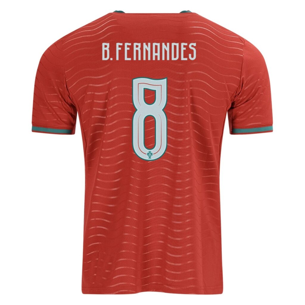 B.FERNANDES Portugal Home Jersey World Cup 2026 - Cancha Kits