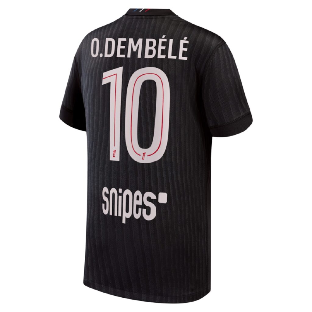 O.Dembélé #10 PSG Fourth Jersey 2025/26 - Cancha Kits