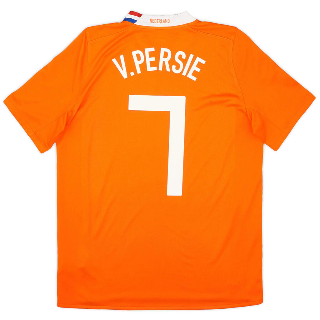 V.PERSIE #7 Retro Netherlands Home Jersey Euro 2008 - Cancha Kits