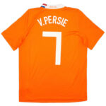 V.PERSIE #7 Retro Netherlands Home Jersey Euro 2008