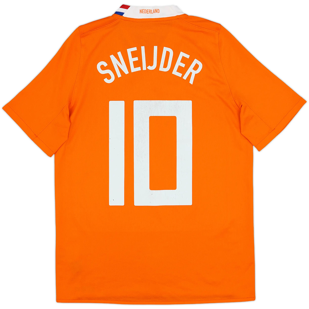 SNEIJDER #10 Retro Netherlands Home Jersey Euro 2008 — Netherlands Retro Player Jerseys 2008