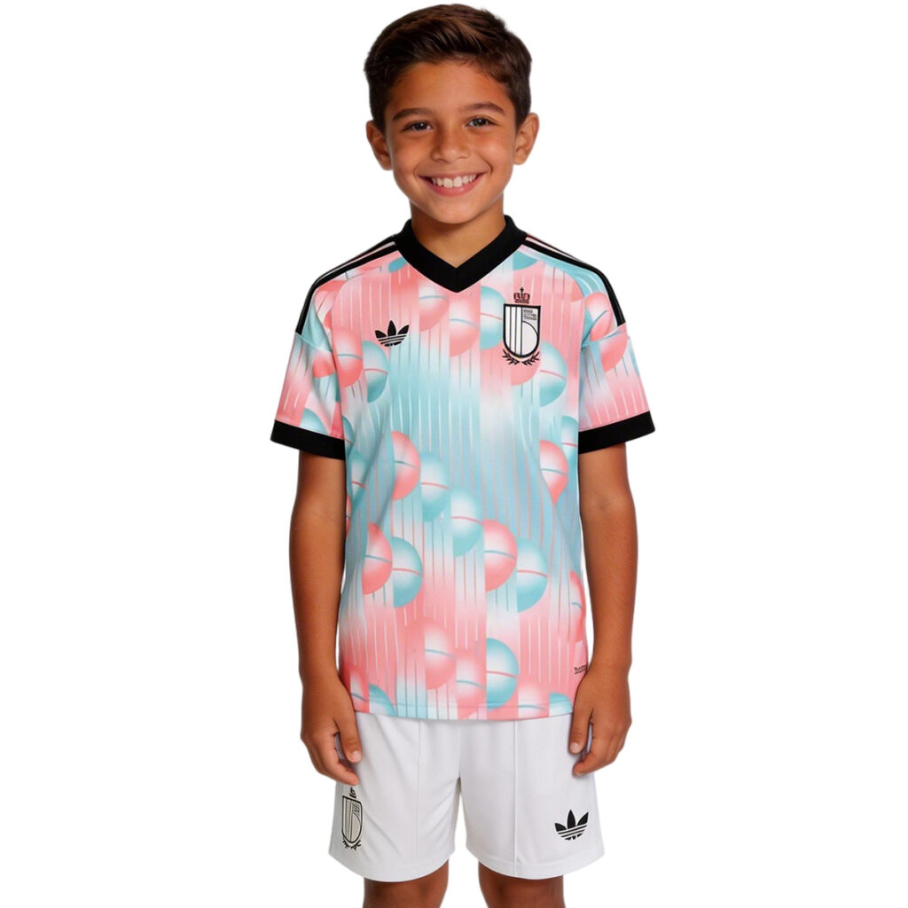 Kids Belgium Away Jersey Kit World Cup 2026 - Cancha Kits