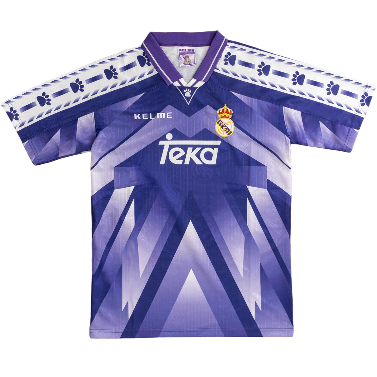 Retro Real Madrid Away Jersey 1996/97 — Real Madrid Retro Short Sleeve Jerseys 1996/97