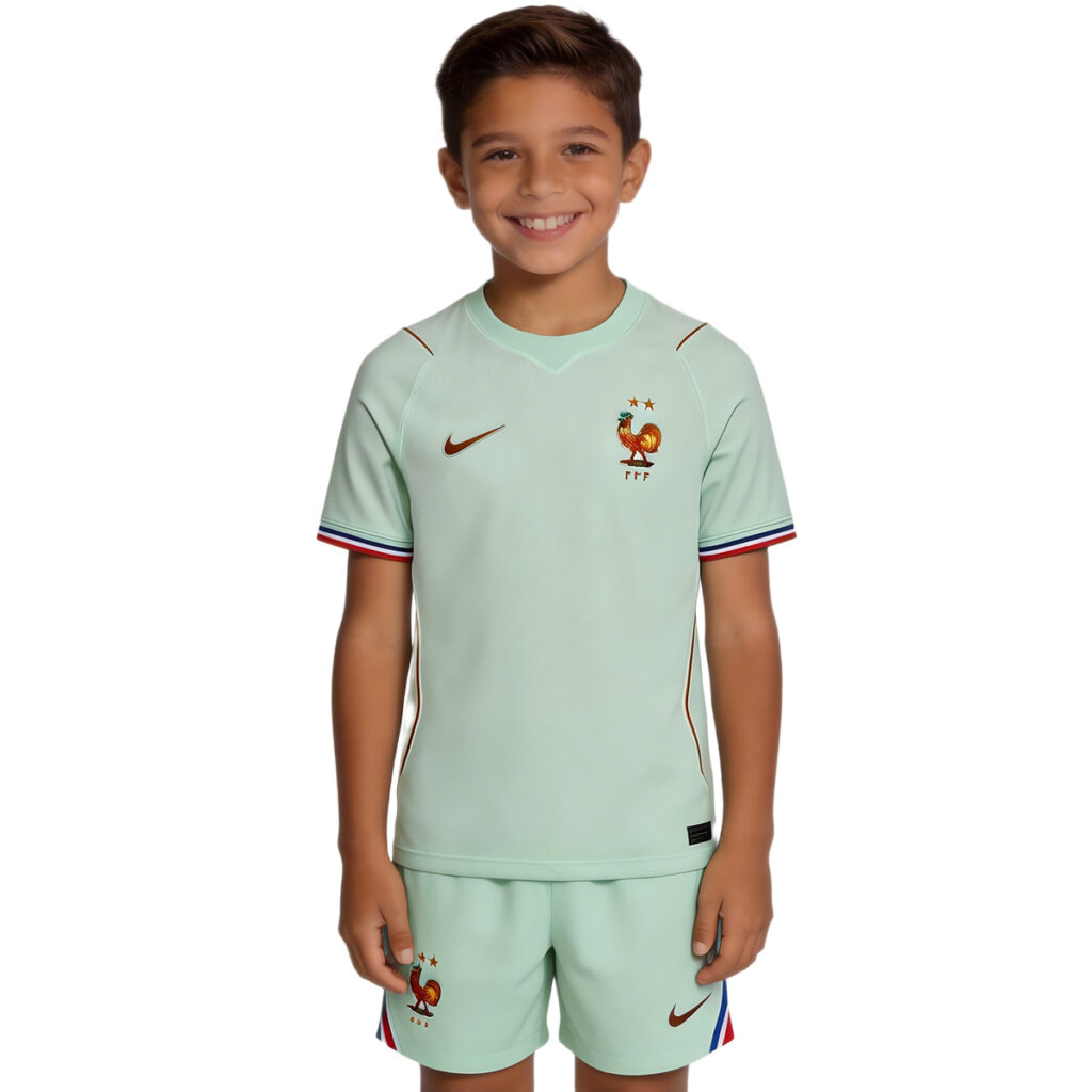 Kids France Away Jersey Kit World Cup 2026 - Cancha Kits