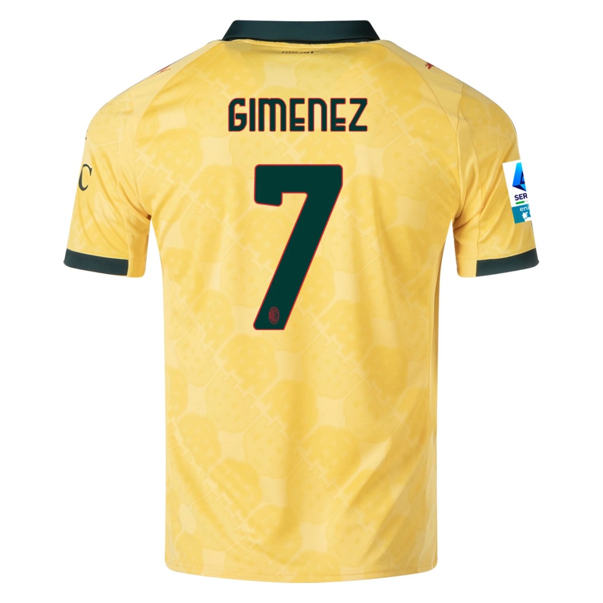Gimenez #7 AC Milan Third Jersey 2025/26 — AC Milan Fan Version Player Jersey 2025/26