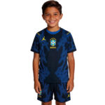 Kids Brazil Away Jersey Kit World Cup 2026