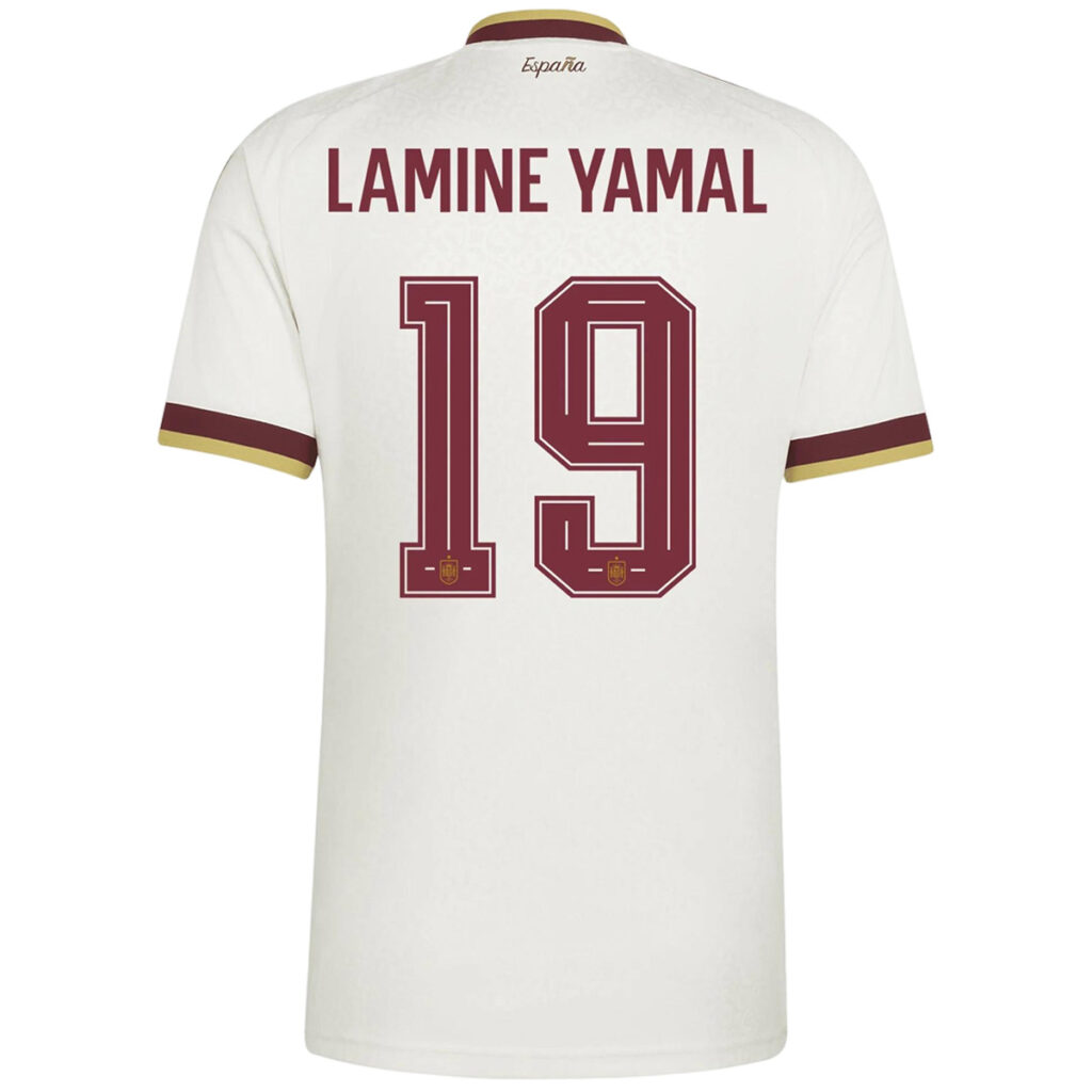 Lamine Yamal #19 Spain Away Jersey World Cup 2026 - Cancha Kits