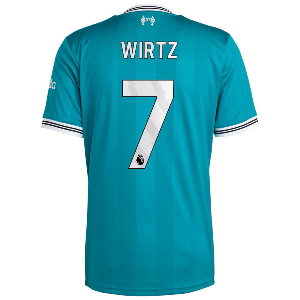 Wirtz #7 Liverpool Third Away Jersey 2025/26 - Cancha Kits