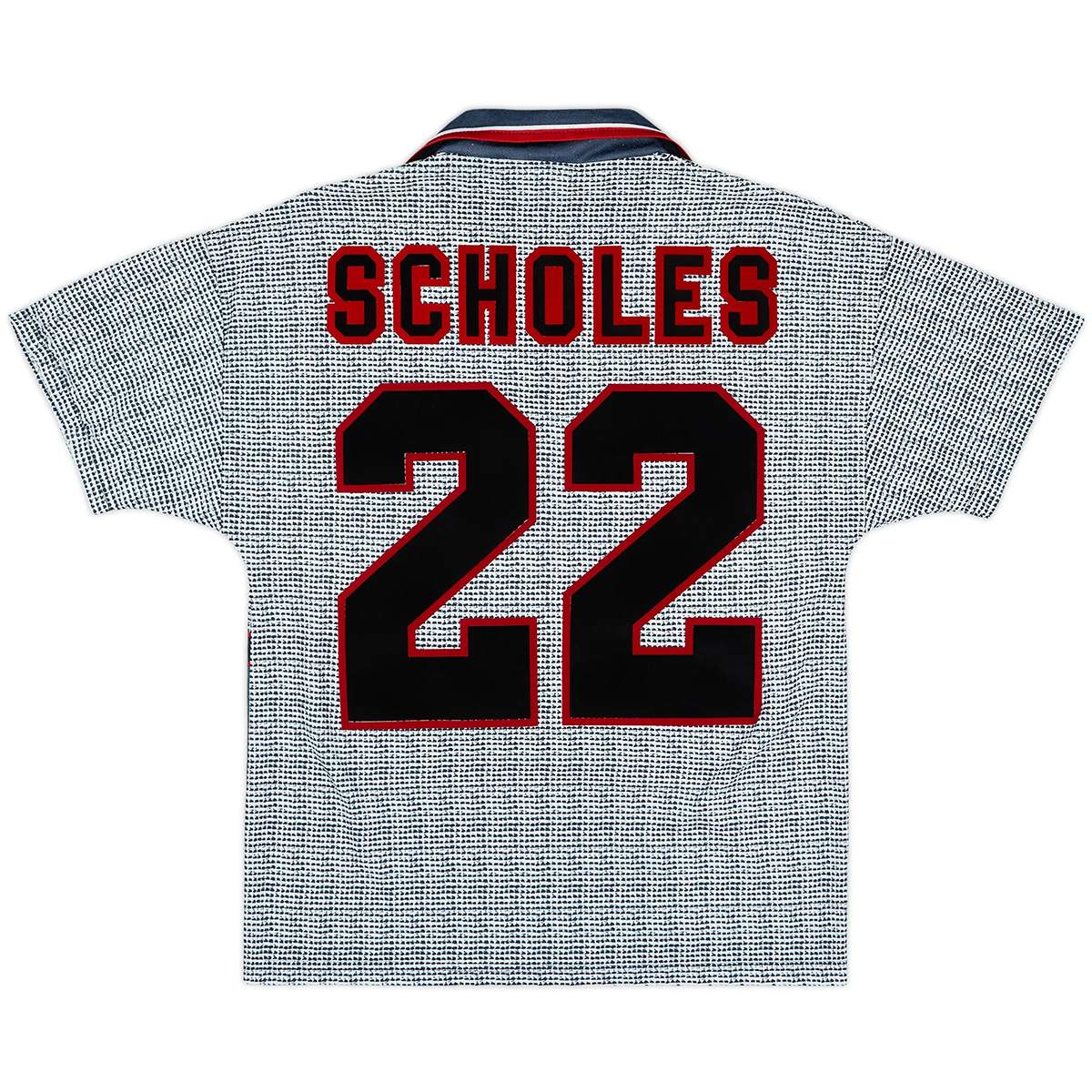 Scholes #22 Retro Manchester United Away Jersey 1995/96 — Manchester United Retro Player Jerseys 1995/96