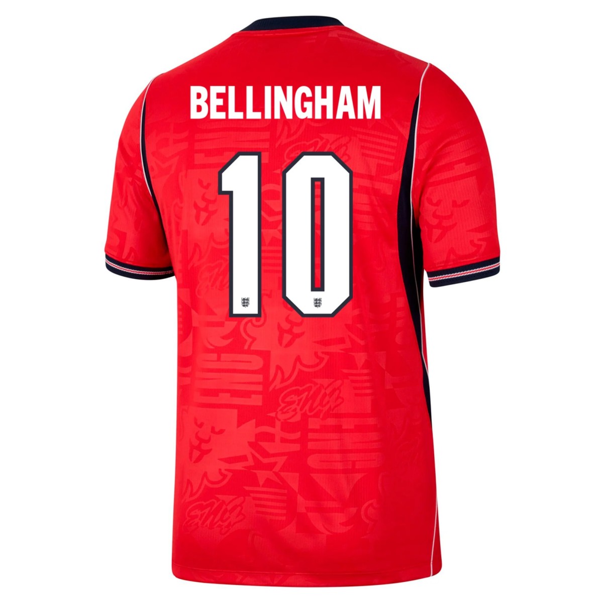 BELLINGHAM #10 England Away Jersey World Cup 2026 — England Fan Version Player Jersey 2026