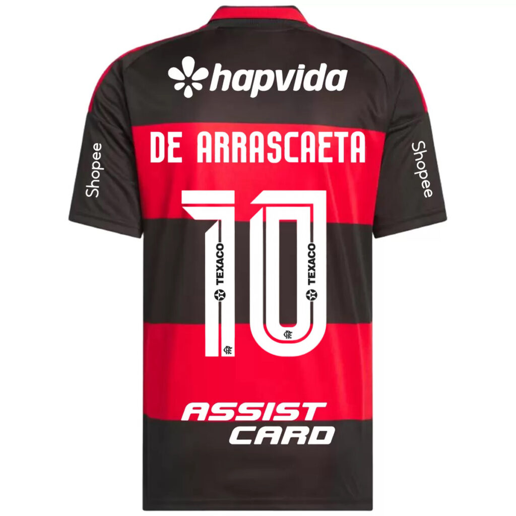 De Arrascaeta #10 CR Flamengo Home Jersey 2026 - Cancha Kits
