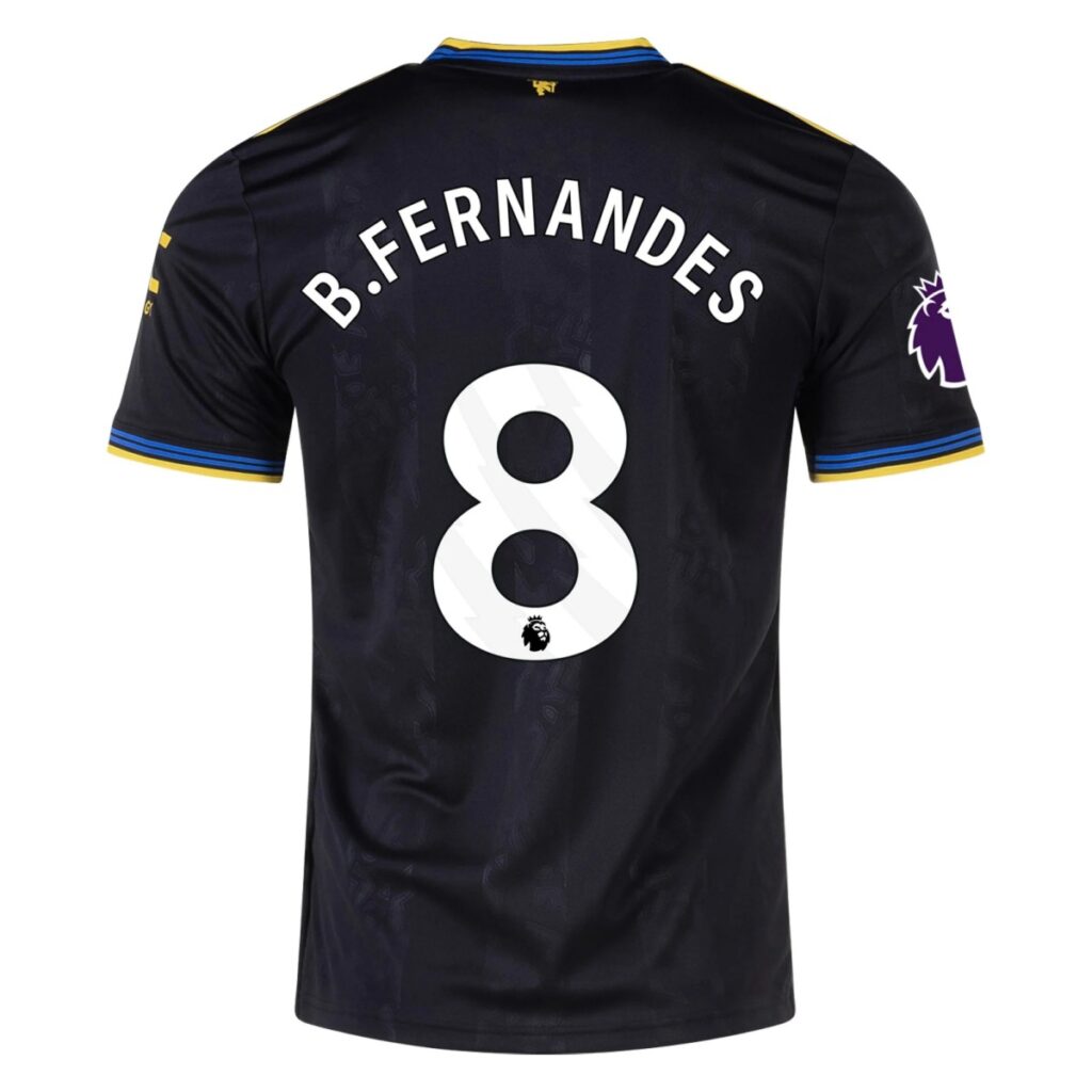 B.FERNANDES #8 Manchester United Third Jersey 2025/26 - Cancha Kits