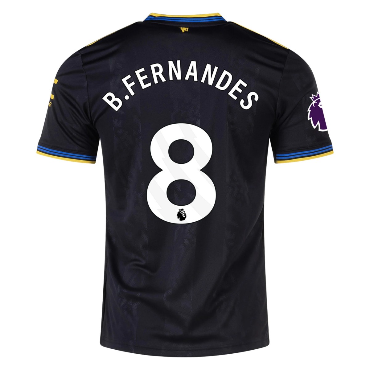 B.FERNANDES #8 Manchester United Third Jersey 2025/26 — Manchester United Fan Version Player Jersey 2025/26