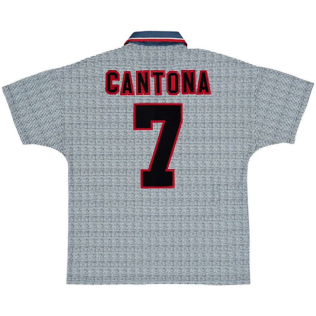 CANTONA #7 Retro Manchester United Away Jersey 1995/96 - Cancha Kits