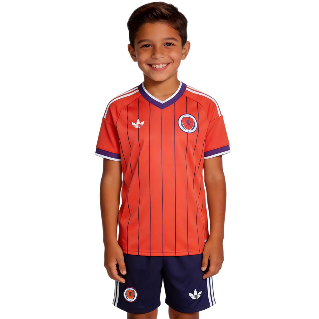 Kids Scotland Away Jersey Kit World Cup 2026 - Cancha Kits