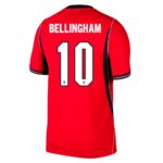 BELLINGHAM #10 England Away Match Jersey Player Version World Cup 2026