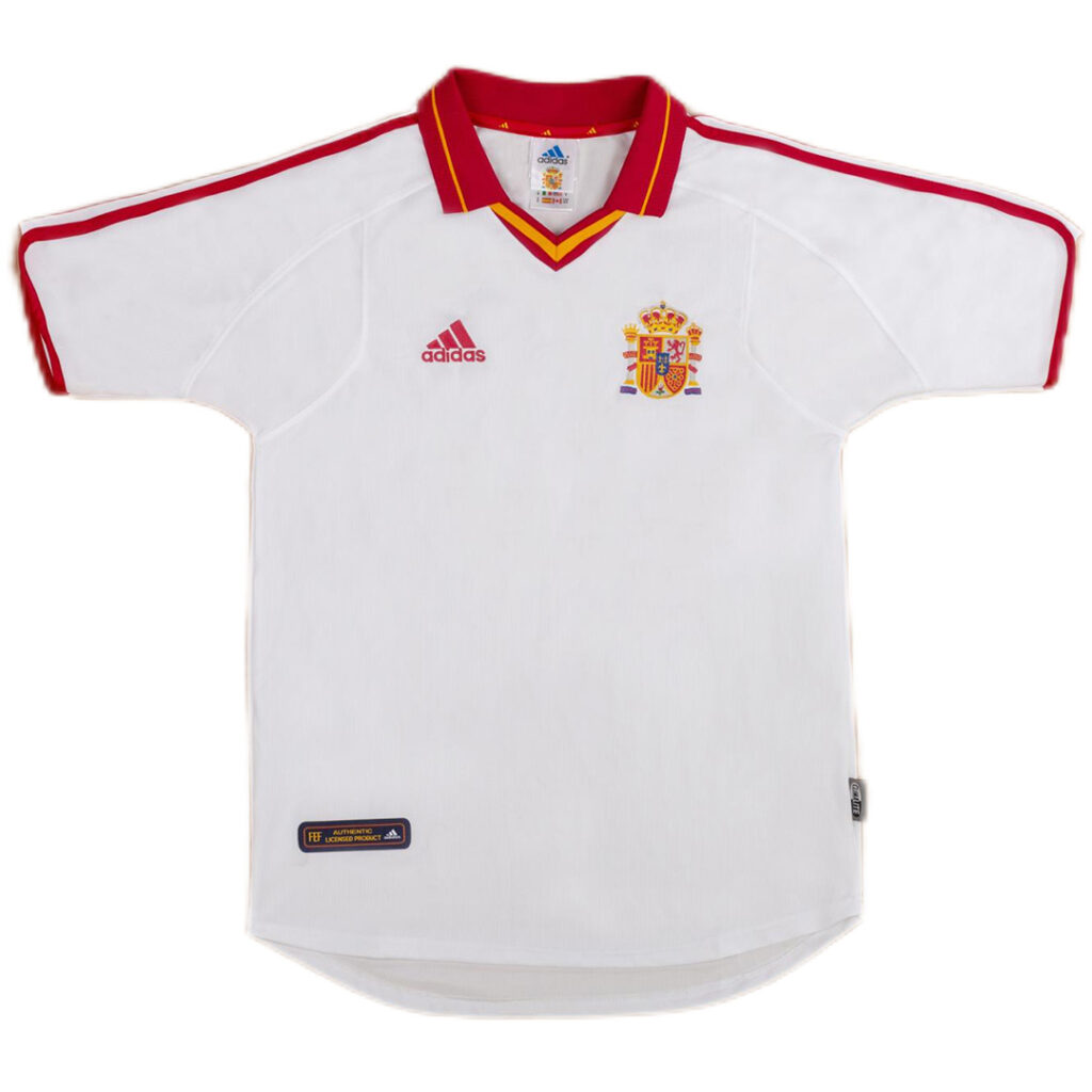 Retro Spain Away Jersey Euro Cup 2000 - Cancha Kits