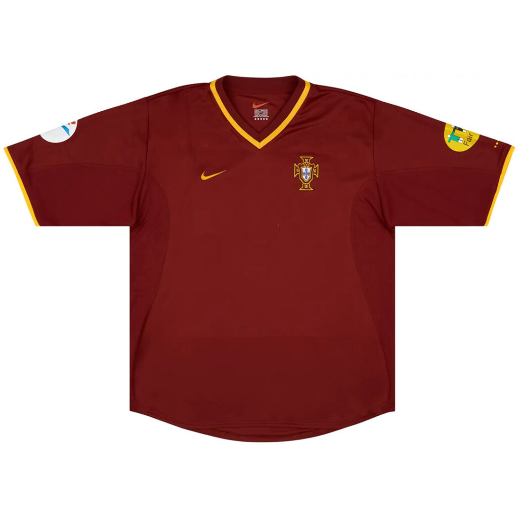 Retro Portugal Home Jersey Euro Cup 2000 - Cancha Kits