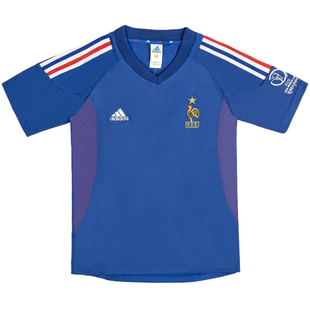 Retro France Home Jersey World Cup 2002 - Cancha Kits