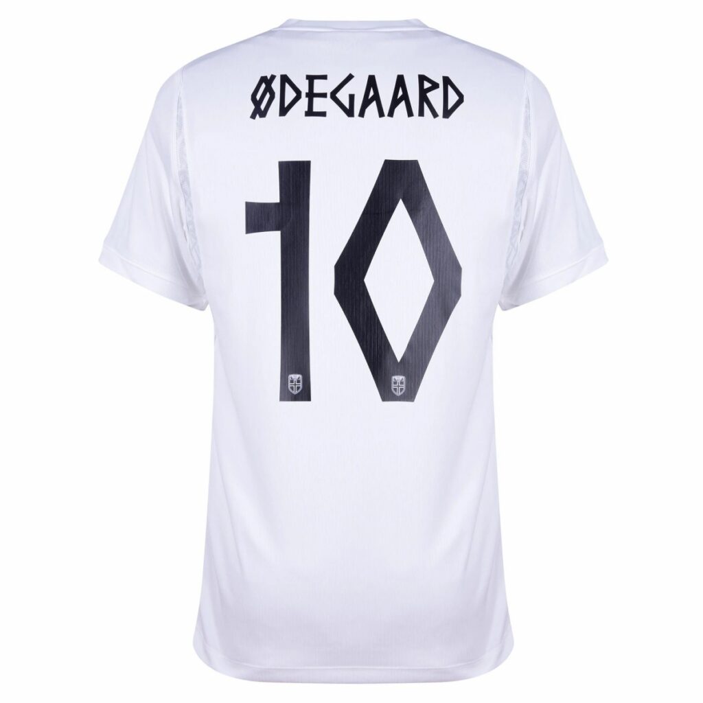 Ødegaard #10 Norway Third Whiteout Jersey World Cup 2026 - Cancha Kits