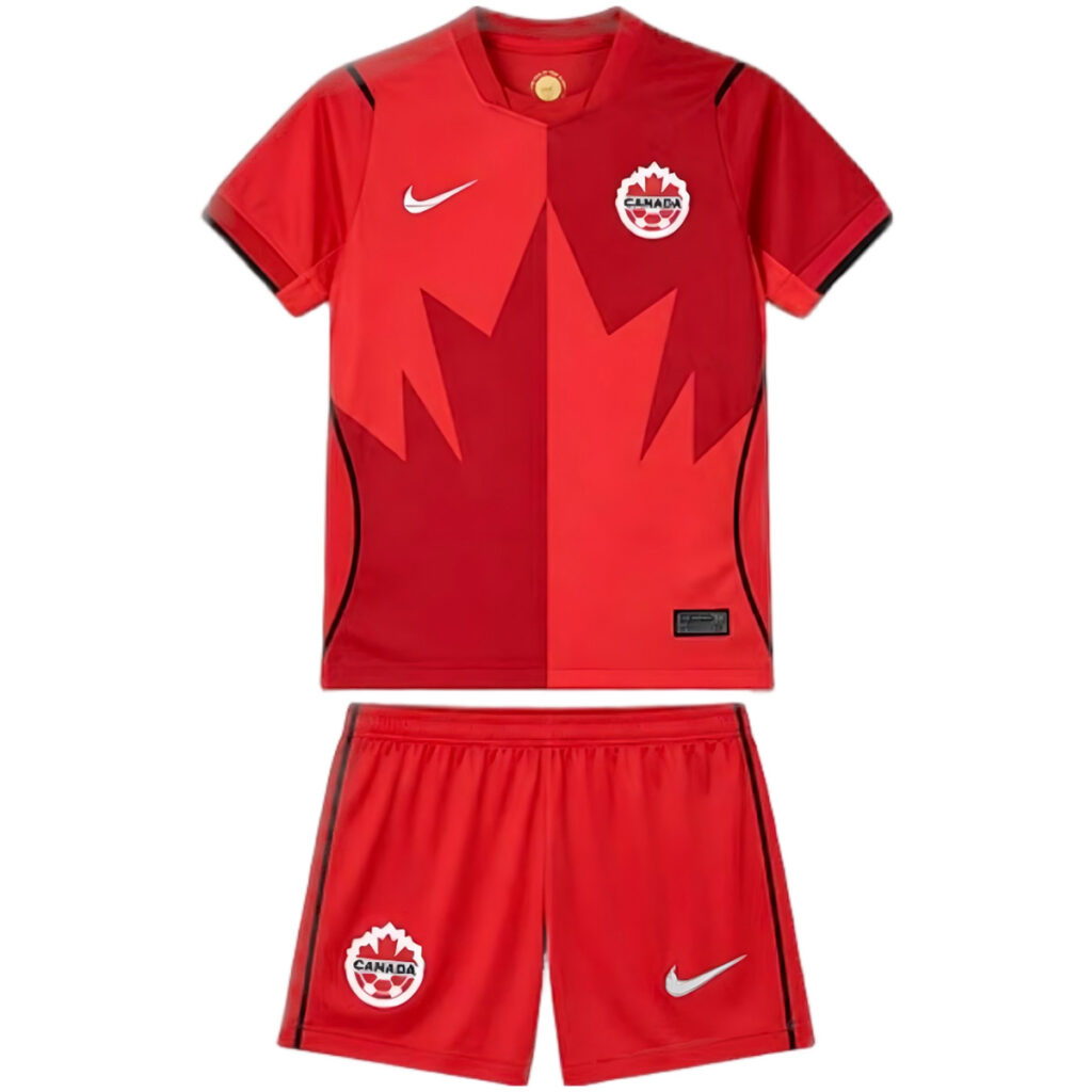 Kids Canada Home Jersey Kit World Cup 2026 - Cancha Kits