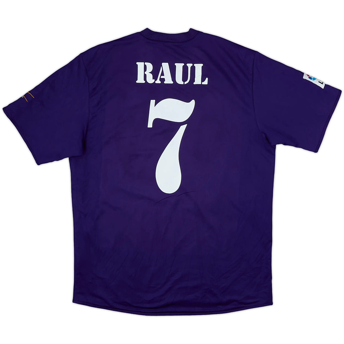 RAUL #7 Retro Real Madrid Centenary Third Jersey 2002/03 — Real Madrid Retro Player Jerseys 2002/03