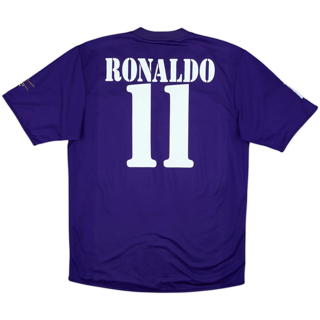 RONALDO #11 Retro Real Madrid Centenary Third Jersey 2002/03 - Cancha Kits