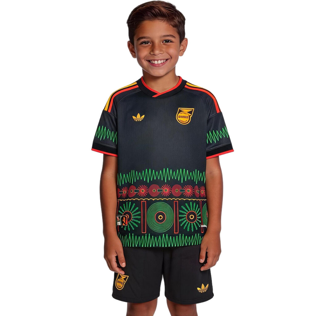 Kids Jamaica Away Jersey Kit World Cup 2026 - Cancha Kits