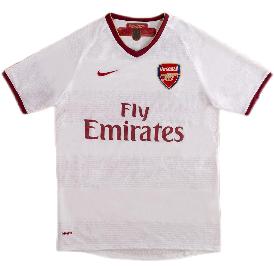 FABREGAS #4 Retro Arsenal Away Jersey 2007/08 (alternate view)