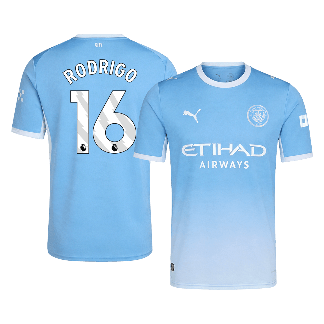 RODRIGO #16 Manchester City Home Jersey 2026/27 (alternate view)