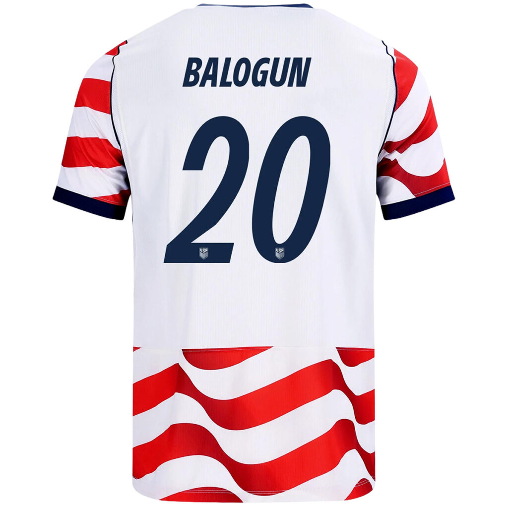 Balogun #20 USMNT Home Jersey World Cup 2026 - Cancha Kits