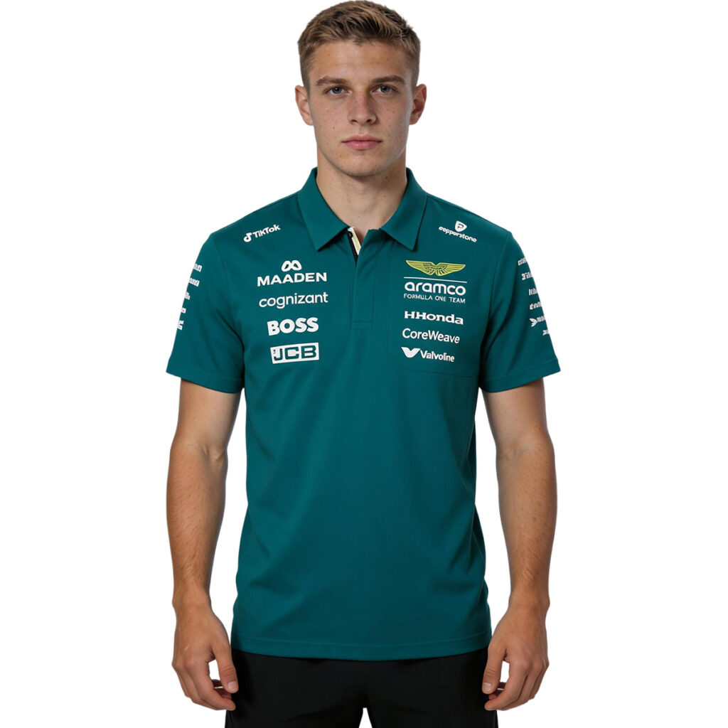 Aston Martin Aramco Cognizant F1 Racing Team Polo Shirt 2026 - Cancha Kits