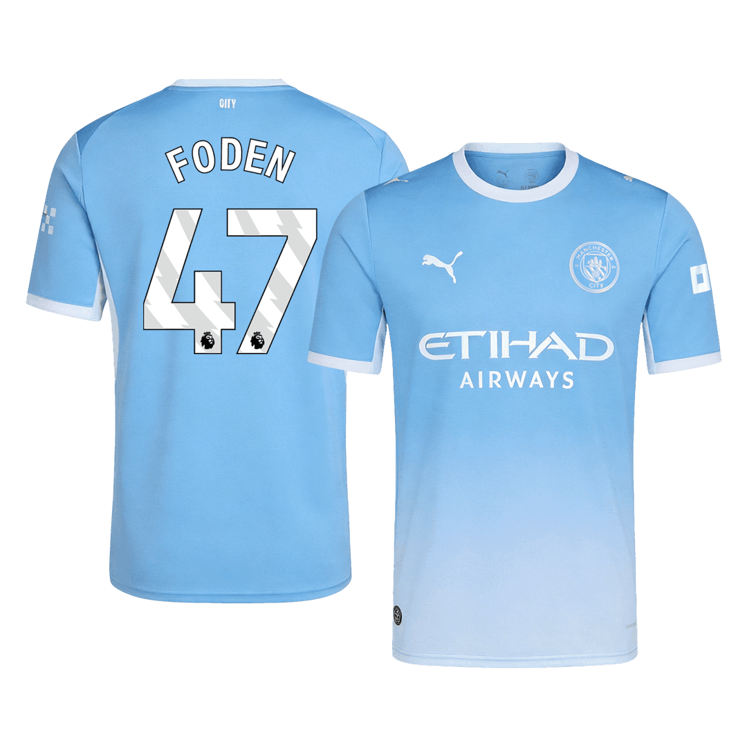 FODEN #47 Manchester City Home Jersey 2026/27 (alternate view)