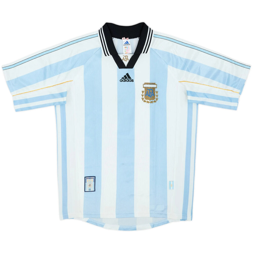 Retro Argentina Home Jersey World Cup 1998 - Cancha Kits