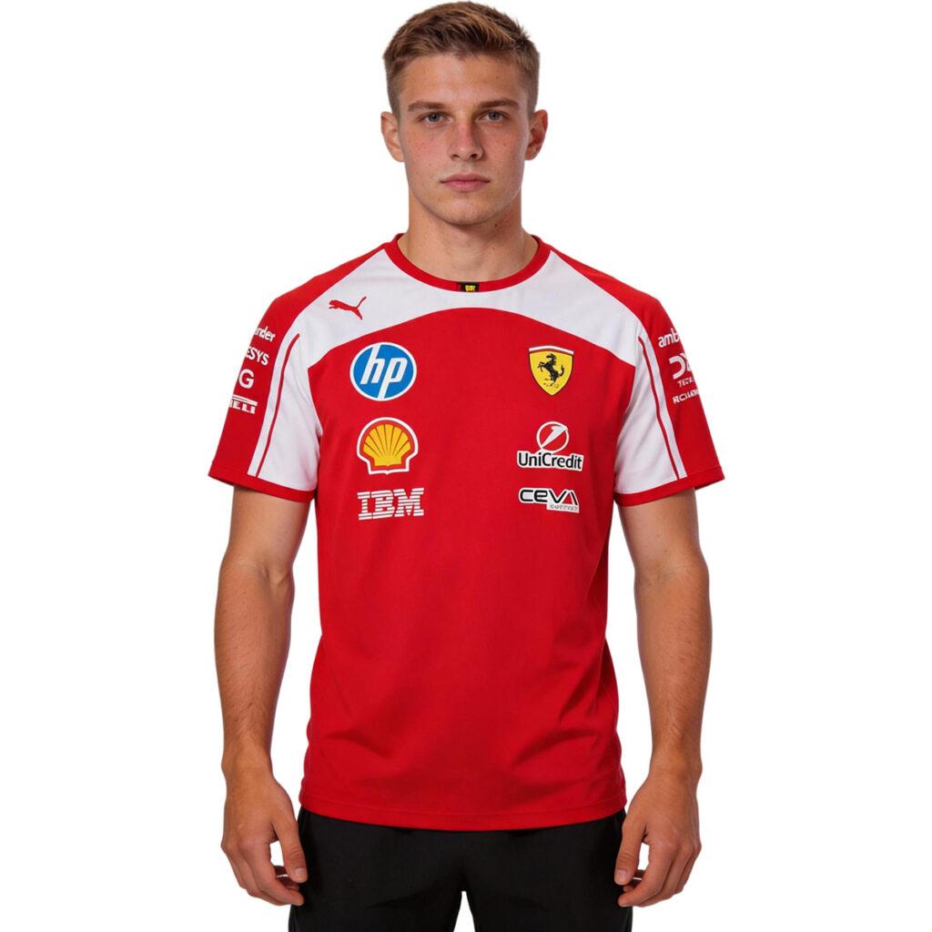Scuderia Ferrari F1 Racing Team T-Shirt 2026 - Cancha Kits