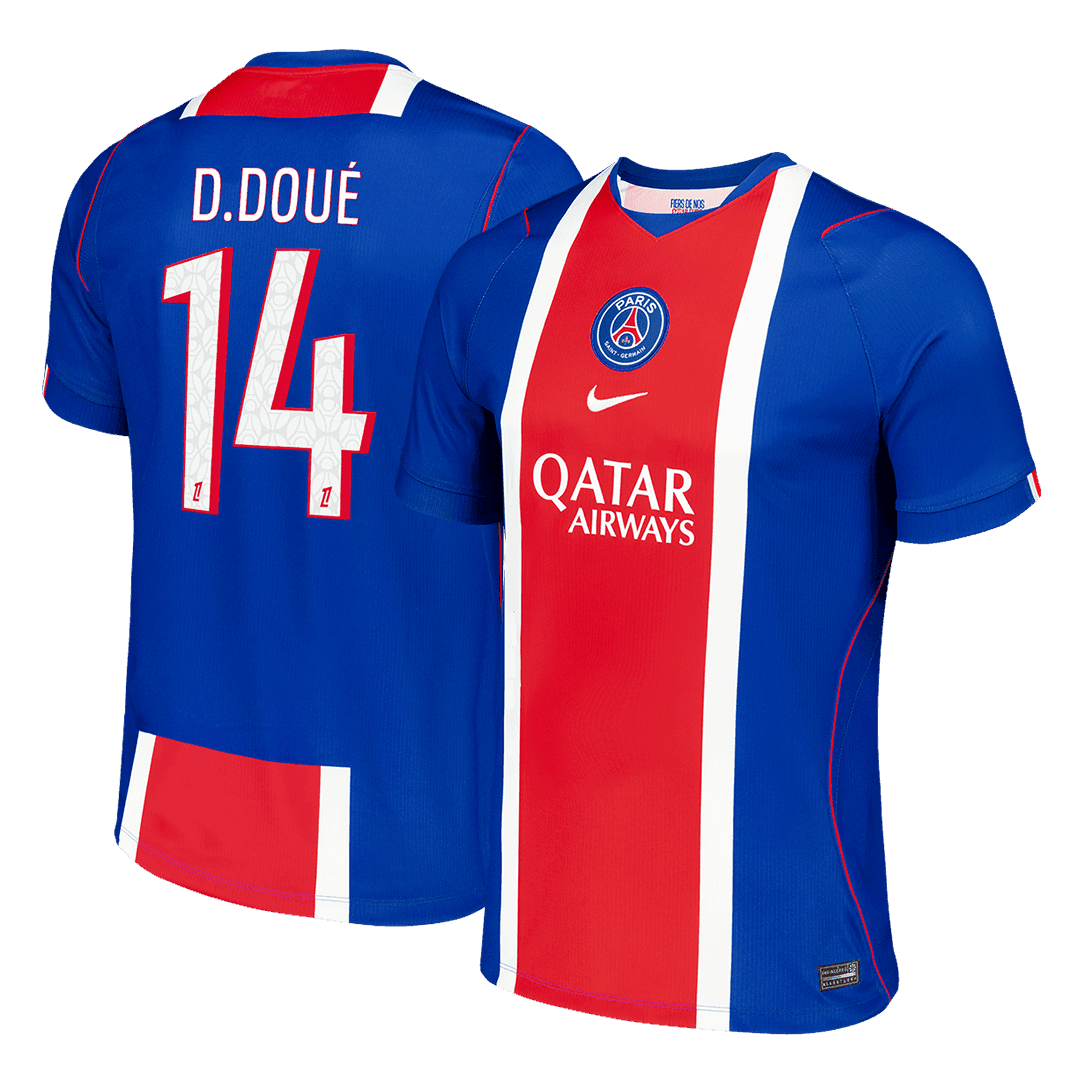 D.DOUÉ #14 PSG Home Jersey 2026/27 (alternate view)