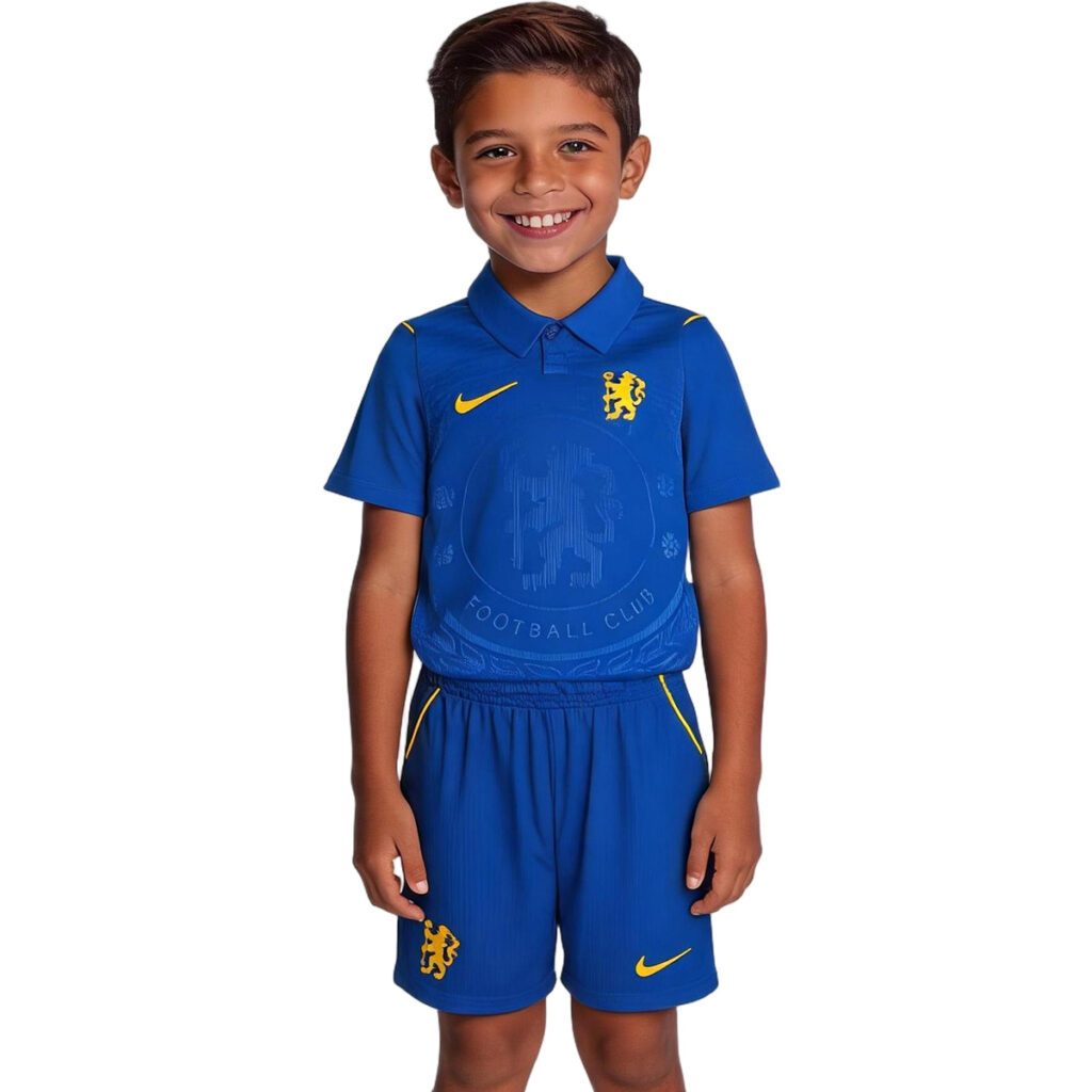 Kids Chelsea Home Jersey Kit 2026/27 - Cancha Kits