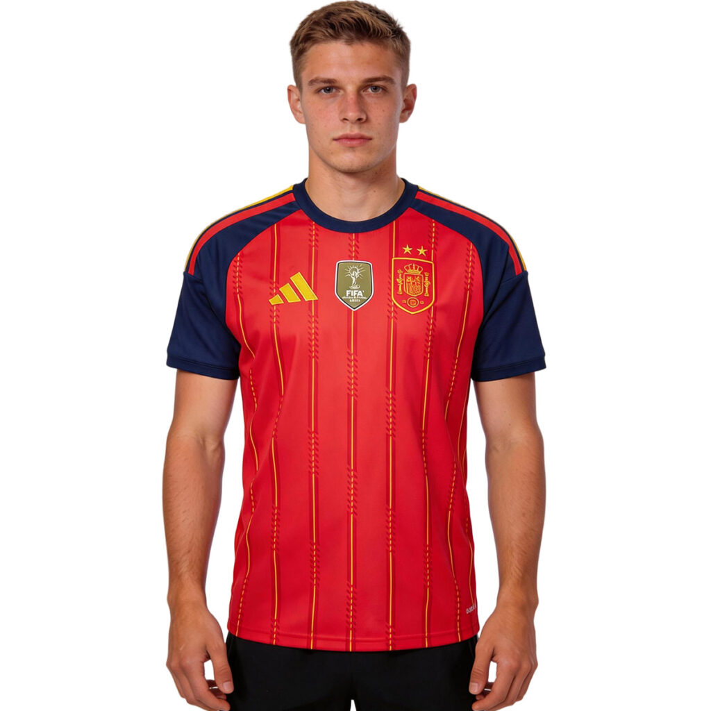 Spain 2026 World Cup Winners 2 Star Home Jersey - Cancha Kits