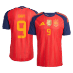 GAVI #9 Spain Home Winners 2 Star Match Jersey Player Version 2026