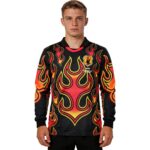 Retro Japan Goalkeeper Long Sleeve Jersey Orange World Cup 1998
