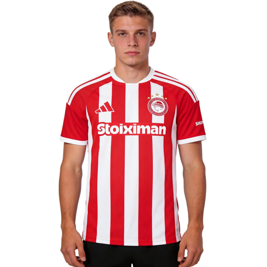 Olympiacos Home Jersey 2026/27 - Cancha Kits