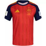 Spain Home World Cup Final Version Jersey 2026