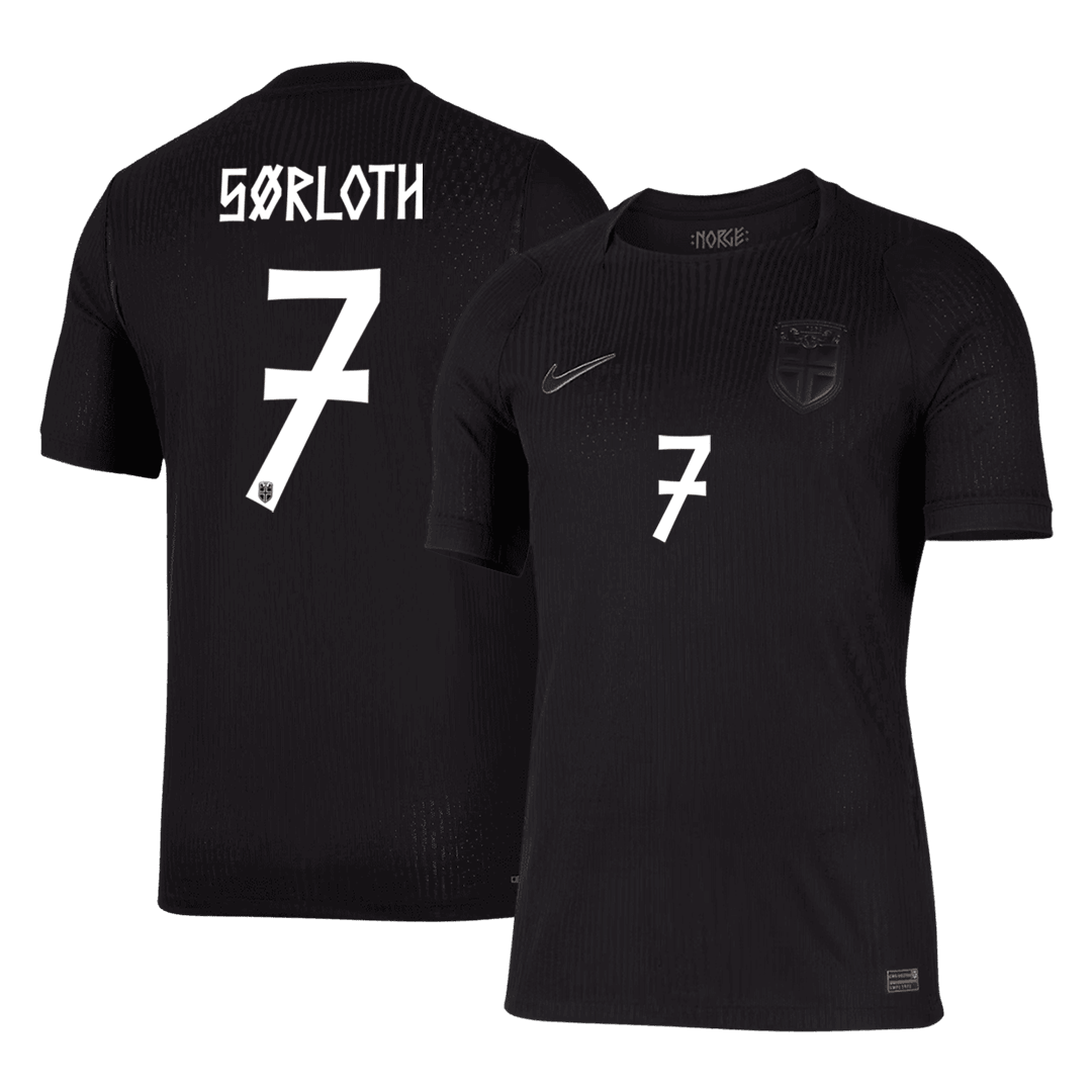 SØRLOTH #7 Norway Away Match Jersey Player Version World Cup 2026 (alternate view)