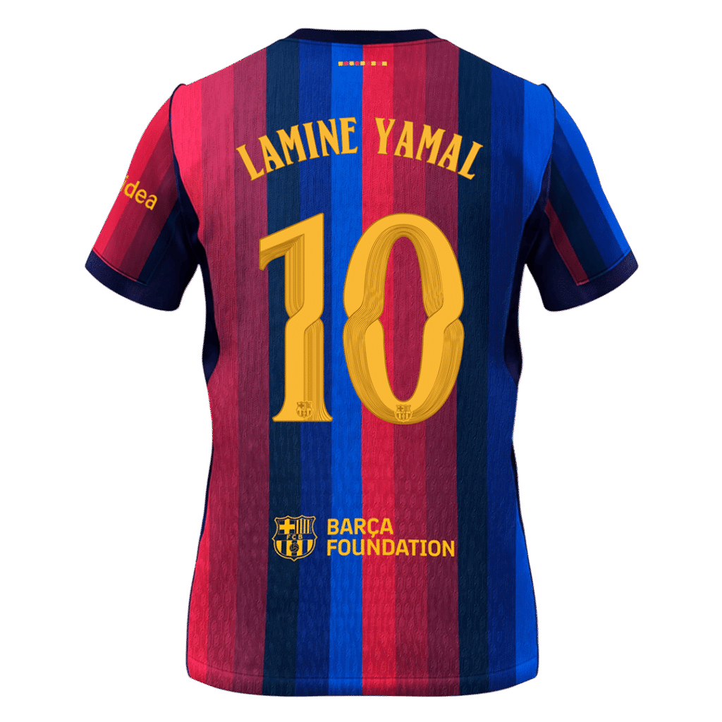 LAMINE YAMAL #10 Barcelona Home Jersey 2026/27 - Cancha Kits