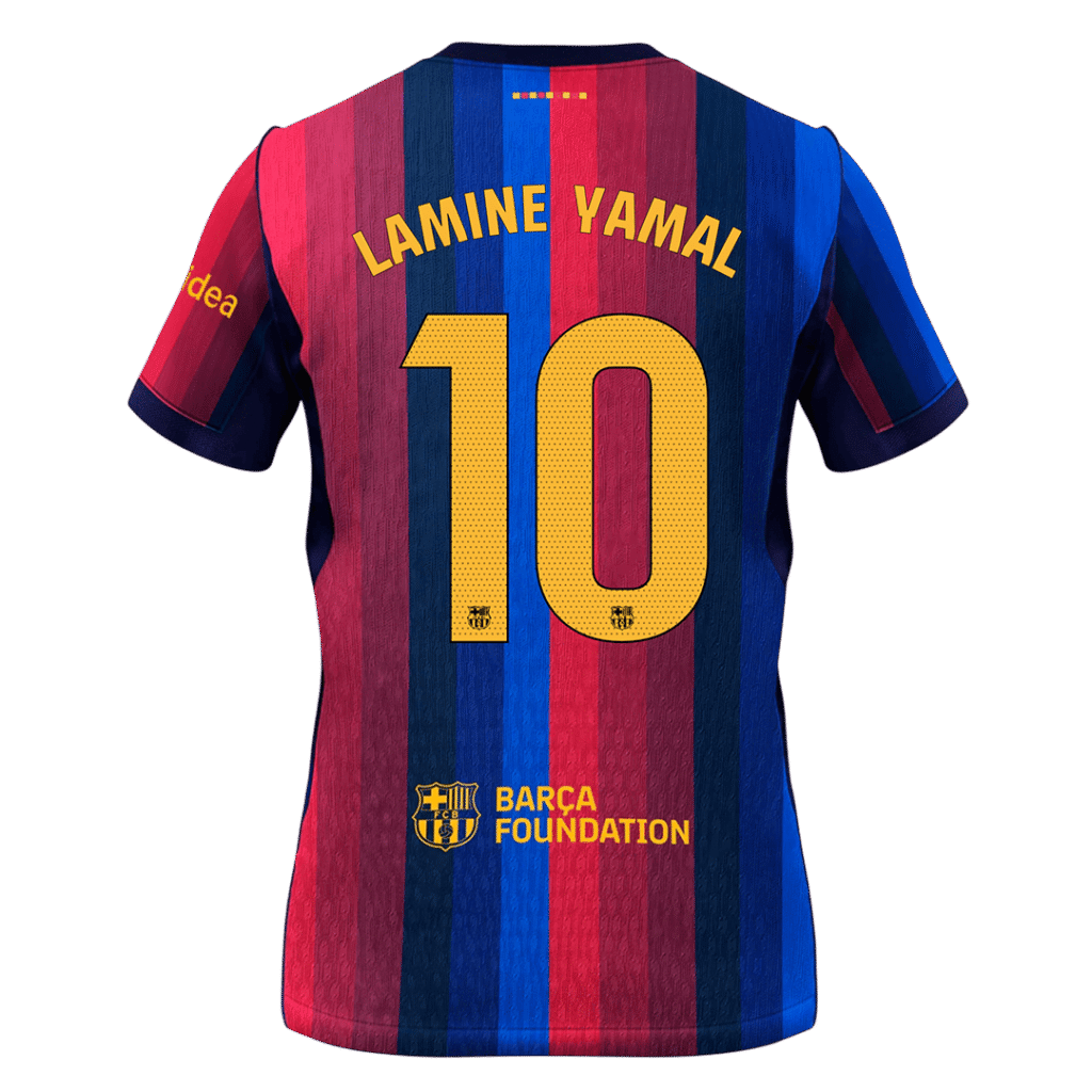 LAMINE YAMAL #10 Barcelona Home Jersey 2026/27 - Cancha Kits