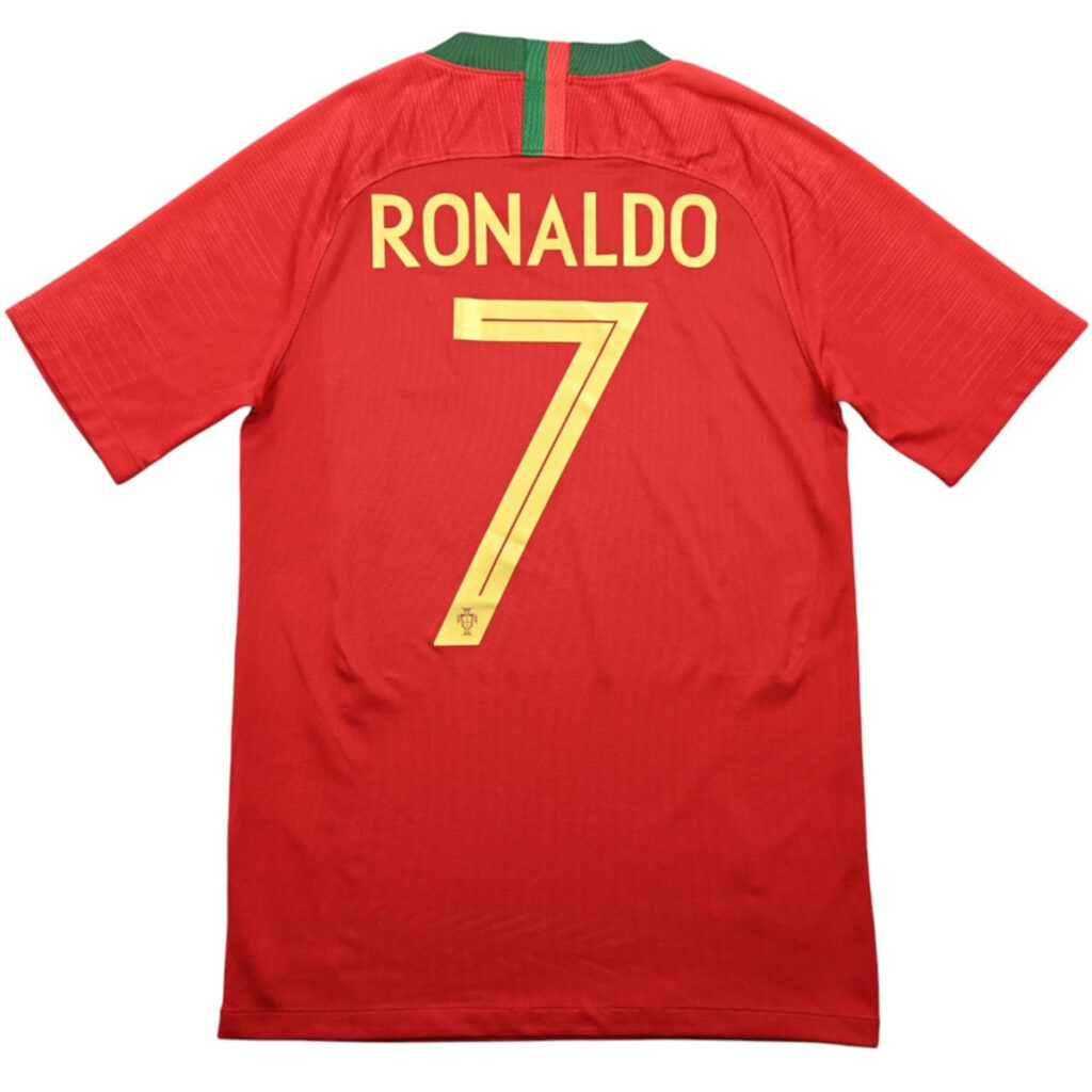 Ronaldo #7 Retro Portugal Home Jersey World Cup 2018 - Cancha Kits