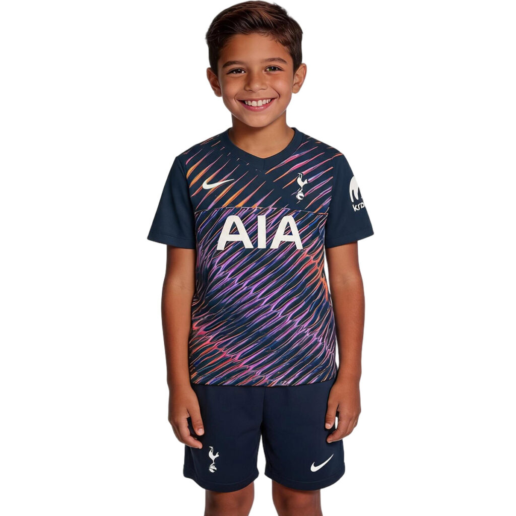 Kids Tottenham Hotspur Away Jersey Kit 2026/27 - Cancha Kits