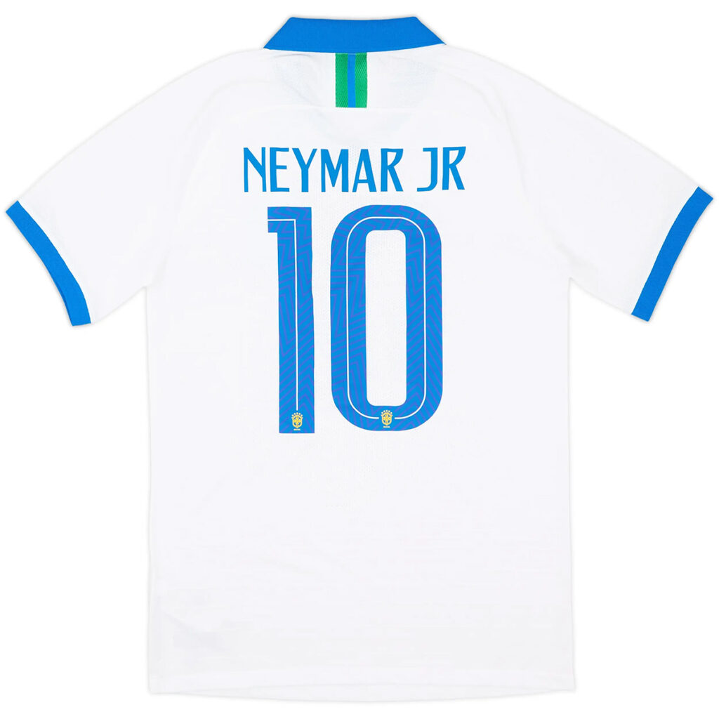 NEYMAR JR #10 Retro Brazil Away Jersey 2019 - Cancha Kits