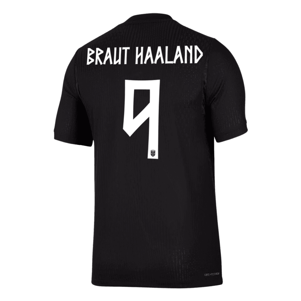 BRAUT HAALAND #9 Norway Away Match Jersey Player Version World Cup 2026 - Cancha Kits