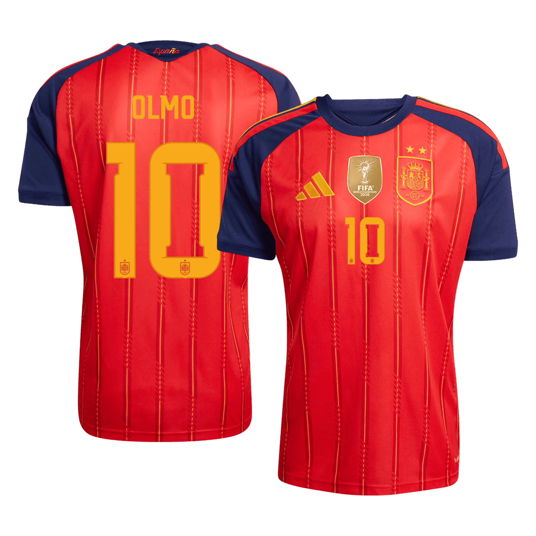 OLMO #10 Spain Home Winners 2 Star Jersey 2026